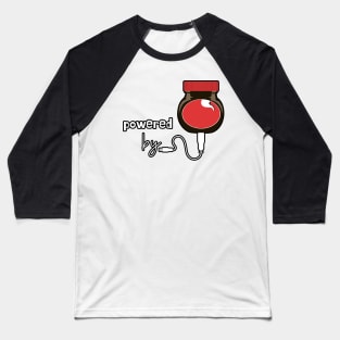 Powered by Bovril Baseball T-Shirt